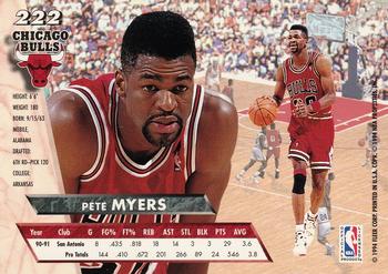 1993-94 Ultra #222 Pete Myers Back
