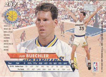 Jud Buechler 1994 Ultra #217 Chicago Bulls