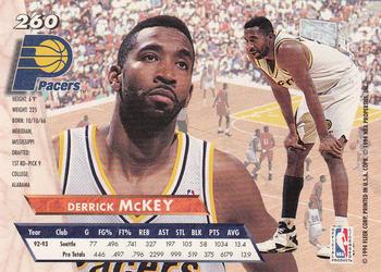 1993-94 Ultra #260 Derrick McKey Back