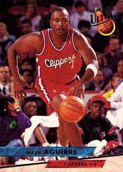 1993-94 Ultra #265 Mark Aguirre Front