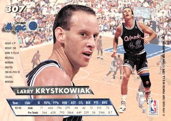 1993-94 Ultra #307 Larry Krystkowiak Back