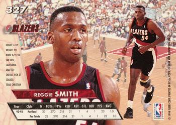 1993-94 Ultra #327 Reggie Smith Back
