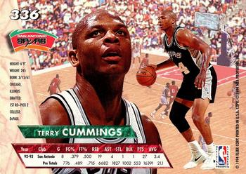 1993-94 Ultra #336 Terry Cummings Back