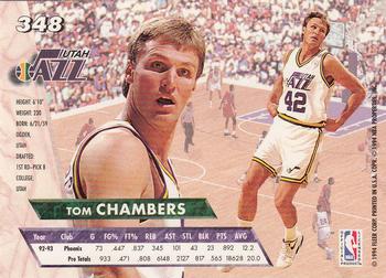 1993-94 Ultra #348 Tom Chambers Back