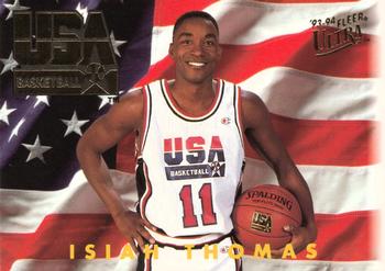 1993-94 Ultra #370 Isiah Thomas Front