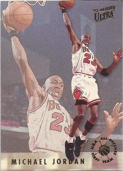 1993-94 Ultra - All-Defensive Team #2 Michael Jordan Front