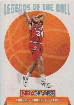 2019-20 Hoops - Legends of the Ball #3 Charles Barkley Front