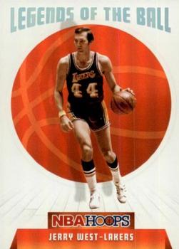 2019-20 Hoops - Legends of the Ball #6 Jerry West Front