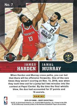 2019-20 Hoops - Tip-Off #7 Jamal Murray / James Harden Back
