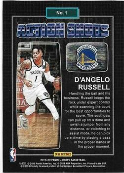 2019-20 Hoops - Action Shots #1 D'Angelo Russell Back