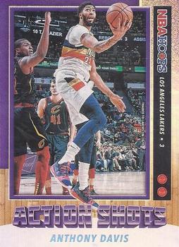 2019-20 Hoops - Action Shots #17 Anthony Davis Front