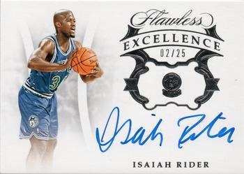 2018-19 Panini Flawless - Flawless Excellence Signatures #ES-IRD Isaiah Rider Front
