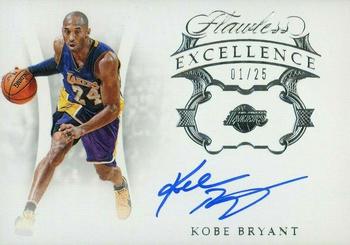 2018-19 Panini Flawless - Flawless Excellence Signatures #ES-KBR Kobe Bryant Front
