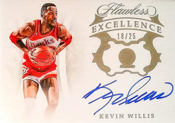 2018-19 Panini Flawless - Flawless Excellence Signatures #ES-KWL Kevin Willis Front
