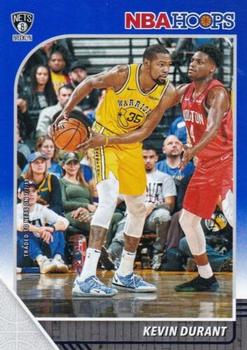 2019-20 Hoops - Blue #61 Kevin Durant Front
