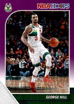 2019-20 Hoops - Purple #93 George Hill Front