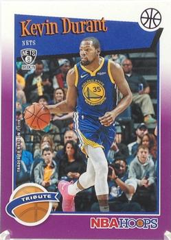 2019-20 Hoops - Purple #284 Kevin Durant Front