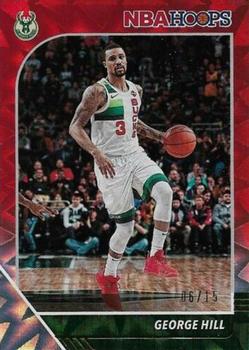 2019-20 Hoops - Red Explosion #93 George Hill Front