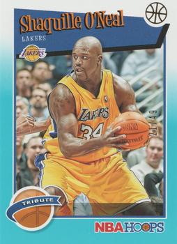 2019-20 Hoops - Teal #283 Shaquille O'Neal Front