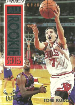 1993-94 Ultra - All-Rookies #8 Toni Kukoc Front