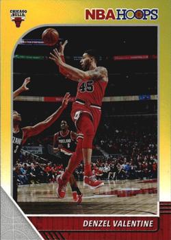 2019-20 Hoops - Yellow #30 Denzel Valentine Front