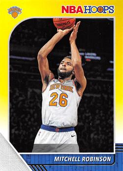 2019-20 Hoops - Yellow #126 Mitchell Robinson Front