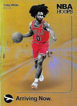 2019-20 Hoops - Arriving Now Holo #16 Coby White Front