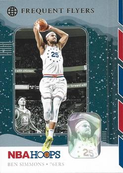 2019-20 Hoops Winter - Frequent Flyers #10 Ben Simmons Front