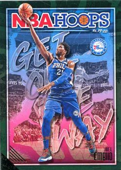 2019-20 Hoops - Get Out the Way #10 Joel Embiid Front