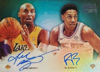 2019-20 Hoops - Hoops Art Signatures #HA-KR Kobe Bryant / RJ Barrett Front