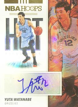 2019-20 Hoops - Hot Signatures #HS-YWT Yuta Watanabe Front