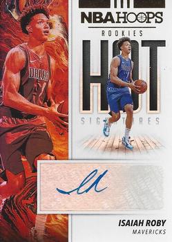 2019-20 Hoops - Hot Signatures Rookies #HR-IRB Isaiah Roby Front