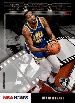 2019-20 Hoops - Lights Camera Action #1 Kevin Durant Front