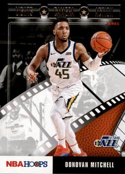 2019-20 Hoops - Lights Camera Action #9 Donovan Mitchell Front