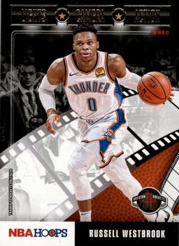 2019-20 Hoops - Lights Camera Action #13 Russell Westbrook Front