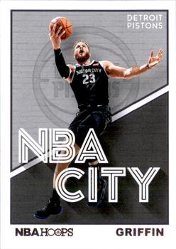 2019-20 Hoops - NBA City #8 Blake Griffin Front