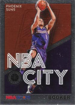 2019-20 Hoops - NBA City Holo #26 Devin Booker Front