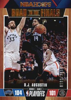 2019-20 Hoops - Road to the Finals #1 D.J. Augustin Front