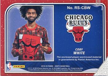 2019-20 Hoops Winter - Rookie Sweaters #RS-CBW Coby White Back