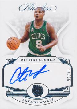 2018-19 Panini Flawless - Distinguished Autos #DA-AWK Antoine Walker Front