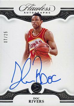 2018-19 Panini Flawless - Flawless Autographs #FA-DRV Doc Rivers Front