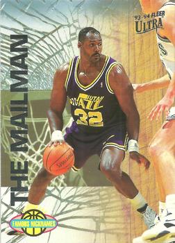 1993-94 Ultra - Famous Nicknames #9 Karl Malone Front