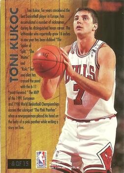 1993-94 Ultra - Famous Nicknames #8 Toni Kukoc Back