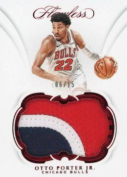 2018-19 Panini Flawless - Patches Ruby #P-OPJ Otto Porter Jr. Front