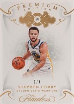 2018-19 Panini Flawless - Premium Edition #PE-24 Stephen Curry Front