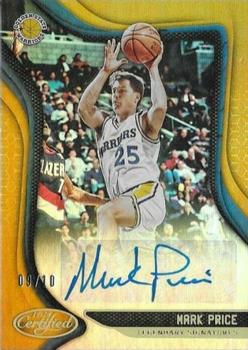 2019-20 Panini Certified - Legendary Signatures Gold #LS-MP Mark Price Front