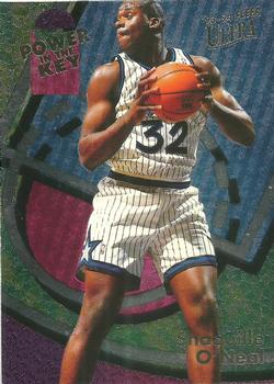 1993-94 Ultra - Power in the Key #7 Shaquille O'Neal Front