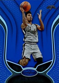 2019-20 Panini Certified - Mirror Blue #36 Lonnie Walker IV Front
