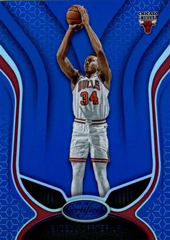 2019-20 Panini Certified - Mirror Blue #43 Wendell Carter Jr. Front