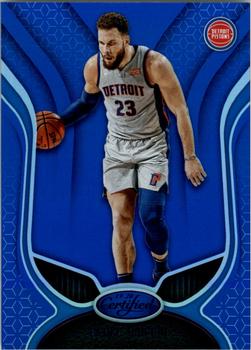 2019-20 Panini Certified - Mirror Blue #50 Blake Griffin Front